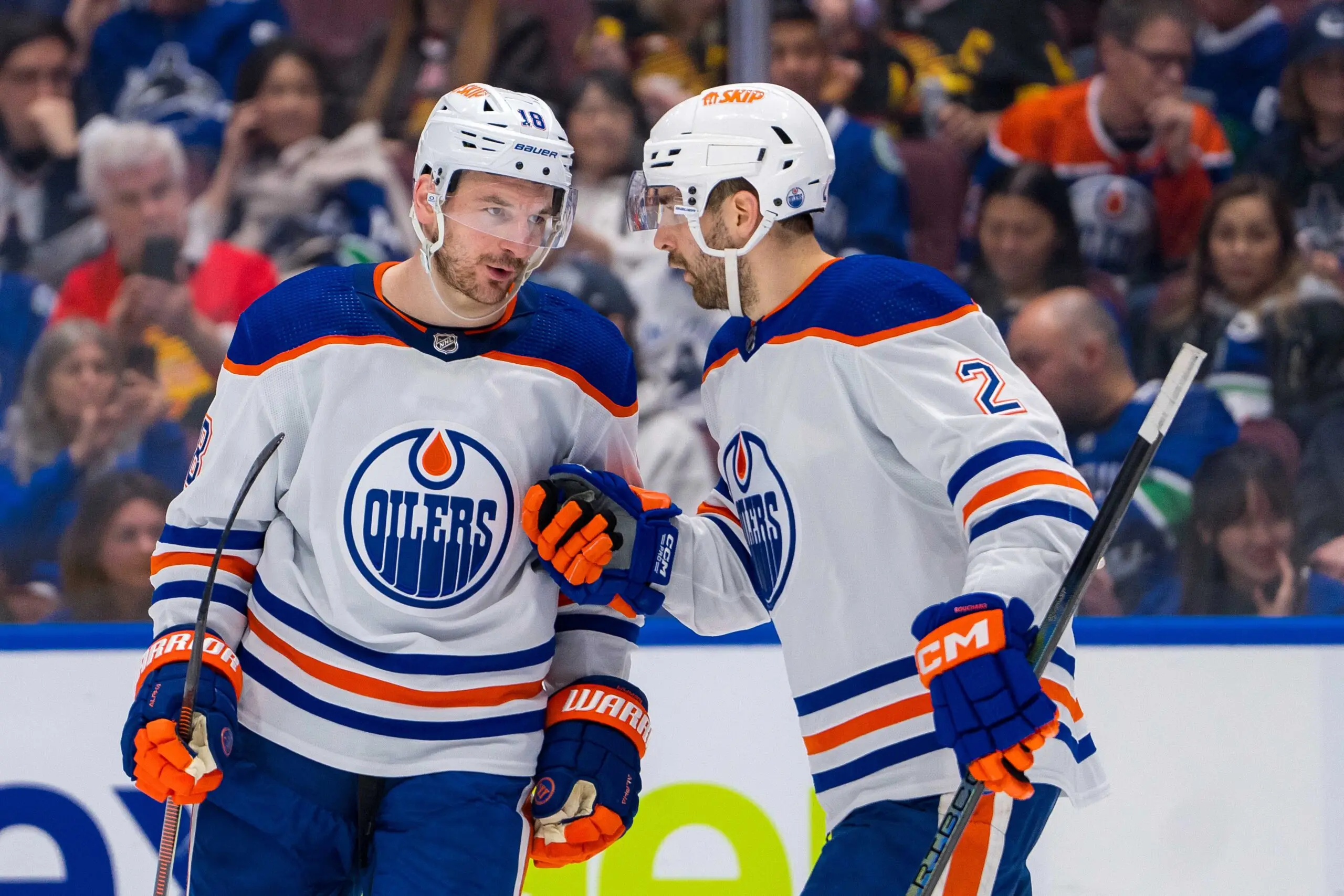 Zach Hyman Evan Bouchard