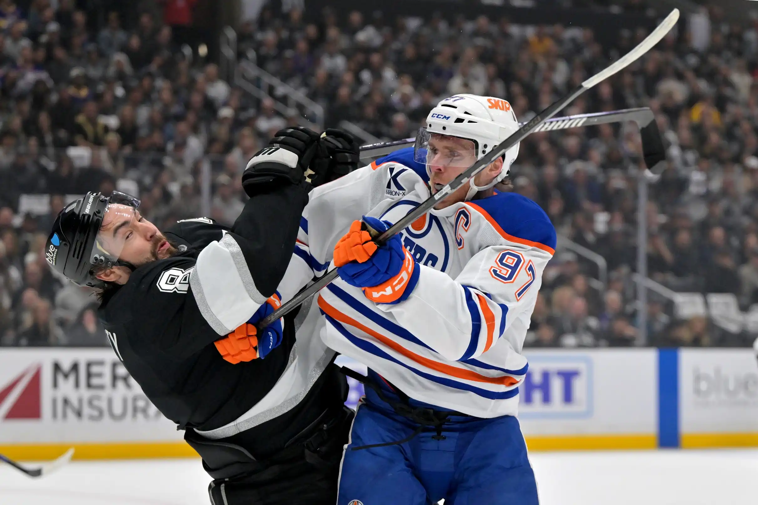 Edmonton Oilers Connor McDavid Los Angeles Kings Drew Doughty