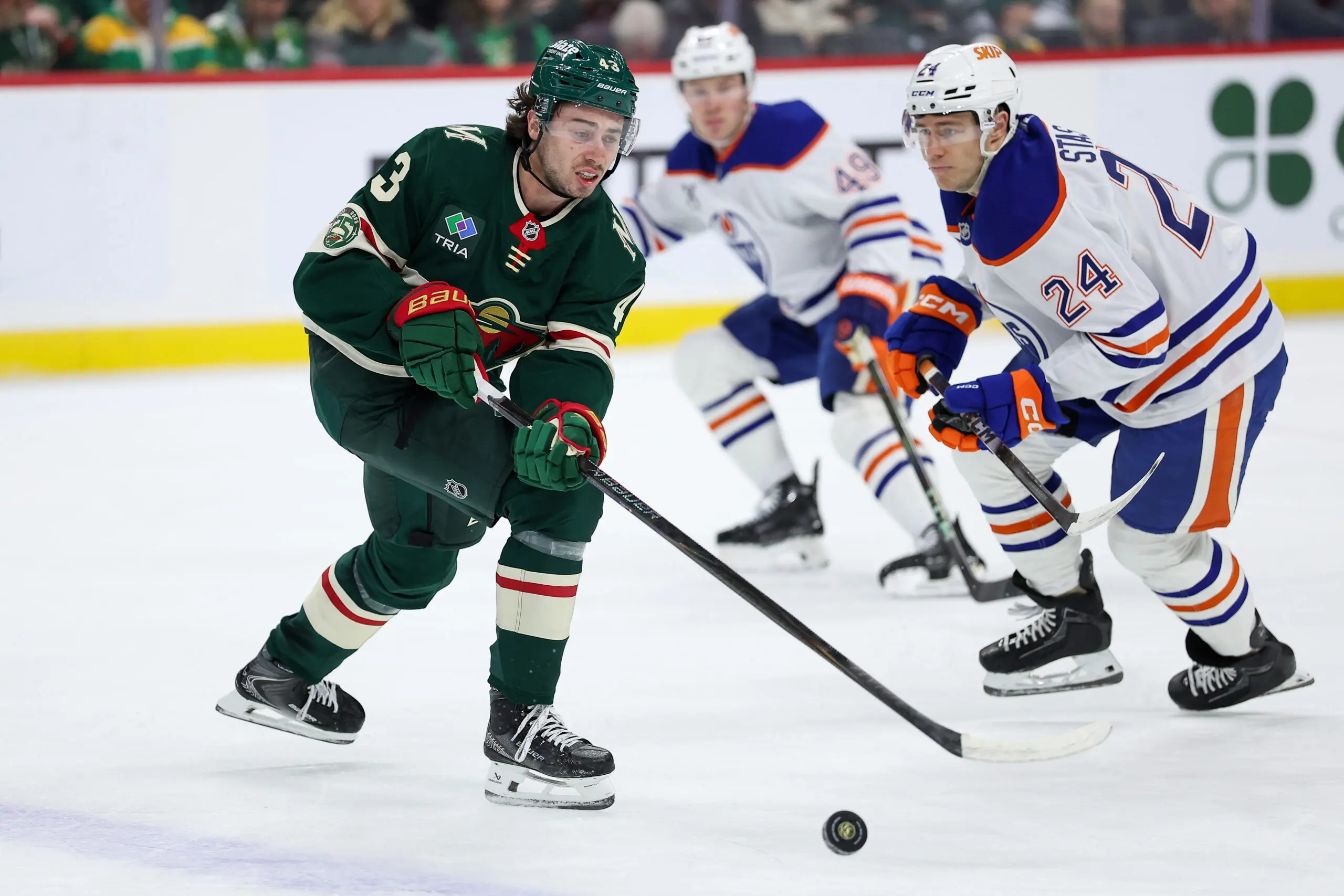 Edmonton Oilers Spencer Stastney Quinn Hughes