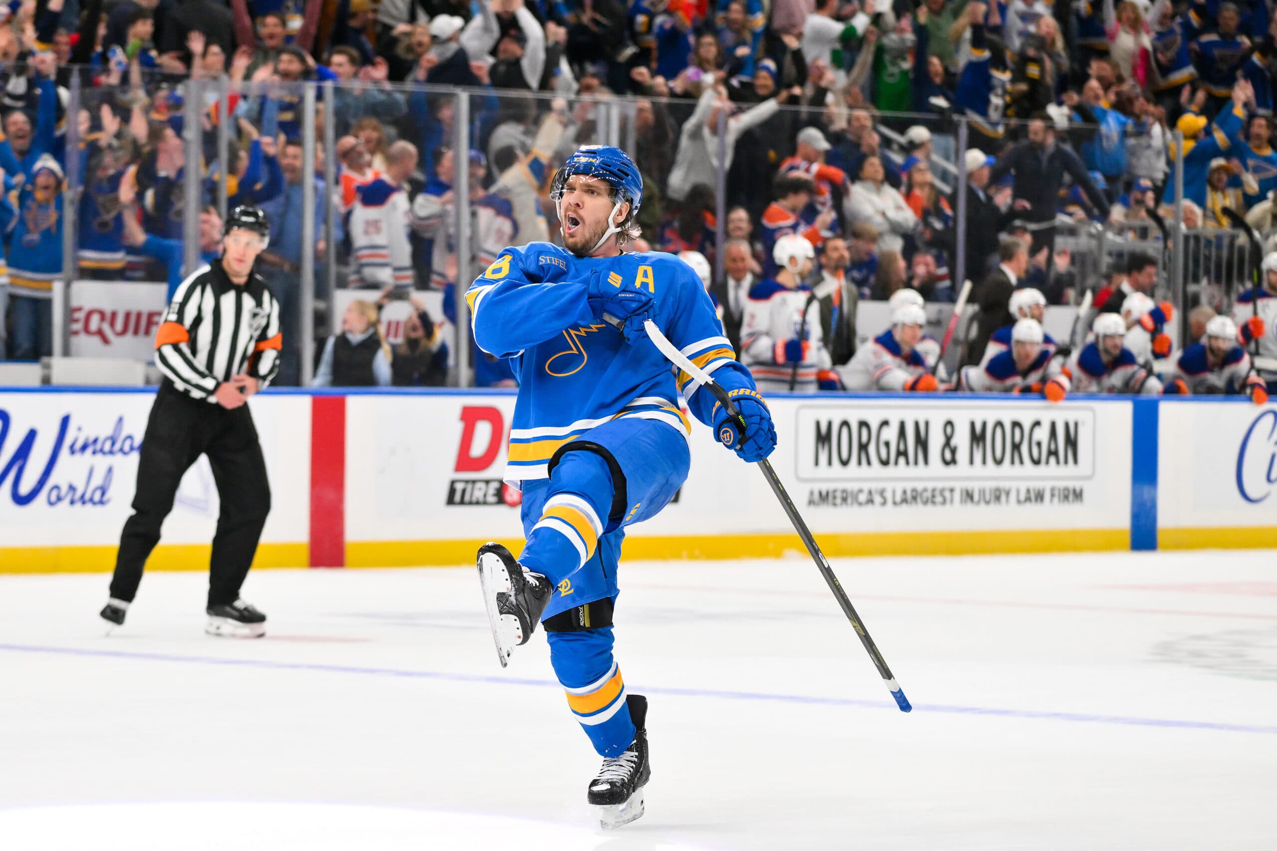 Edmonton Oilers Robert Thomas St. Louis Blues