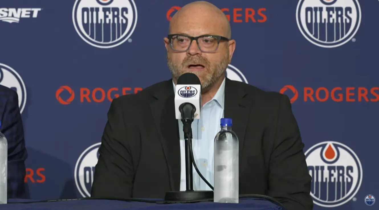 Oilers GM Stan Bowman