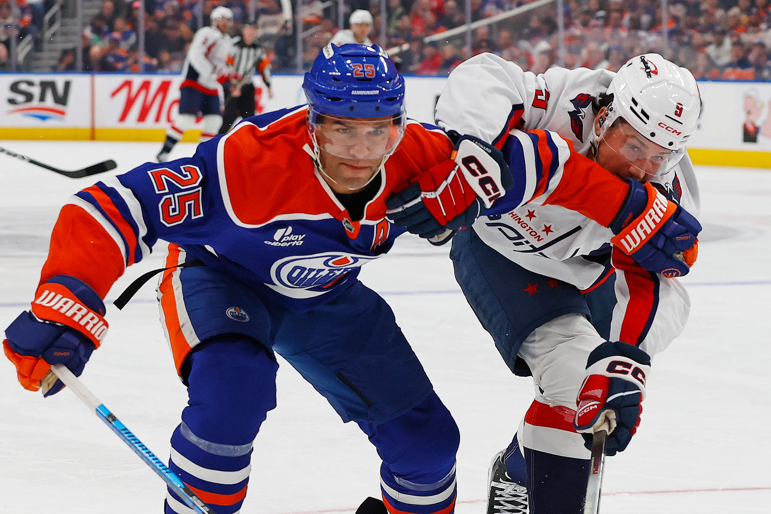 Edmonton Oilers defenceman Darnell Nurse